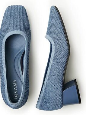 VIVAIA  square-toe heels